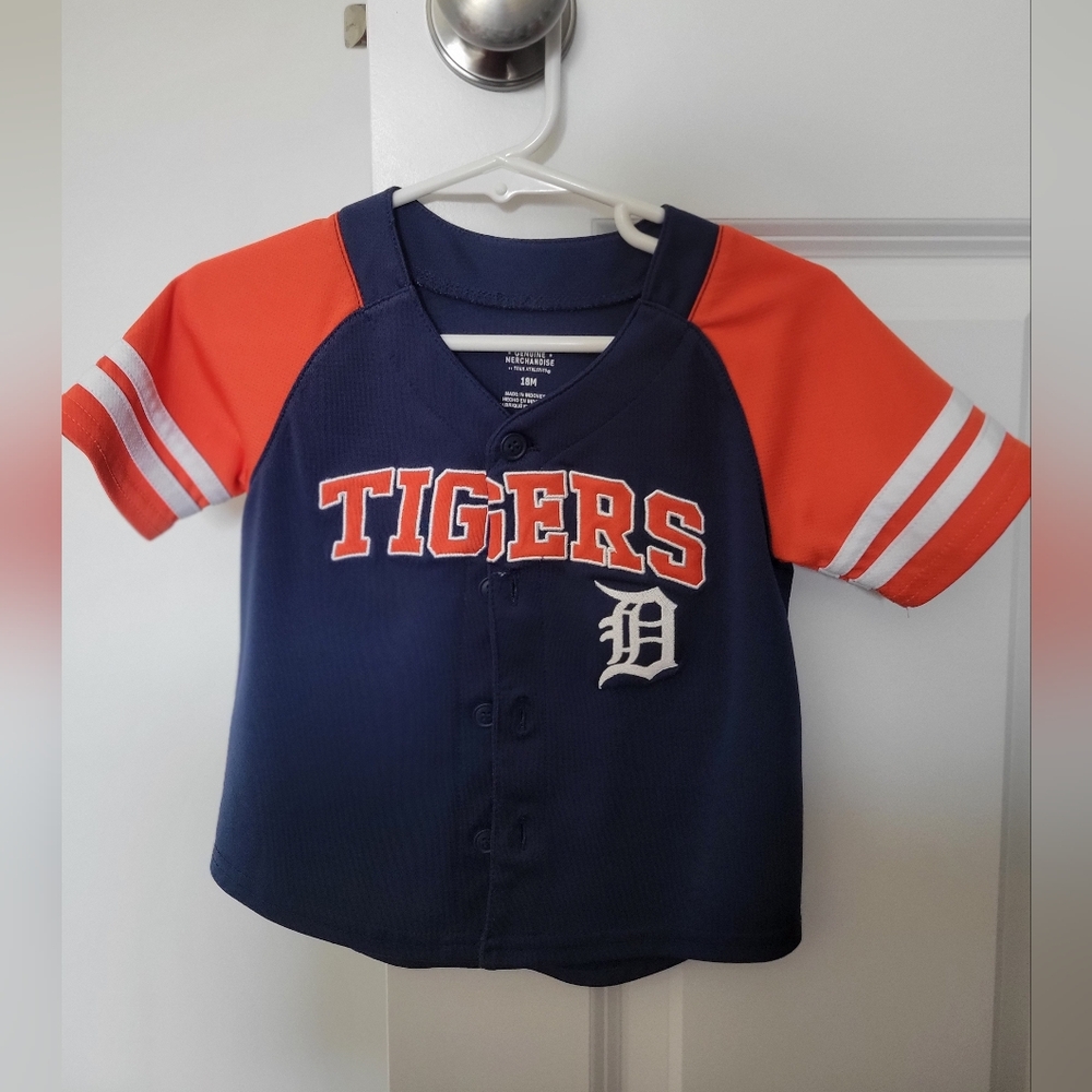 Detroit Tigers Kids 18 Mths Baseball Jersey